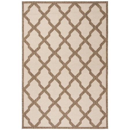 Safavieh Linden 100 2 x 8 ft. Rectangle Area Rug Cream & Beige LND122C-28